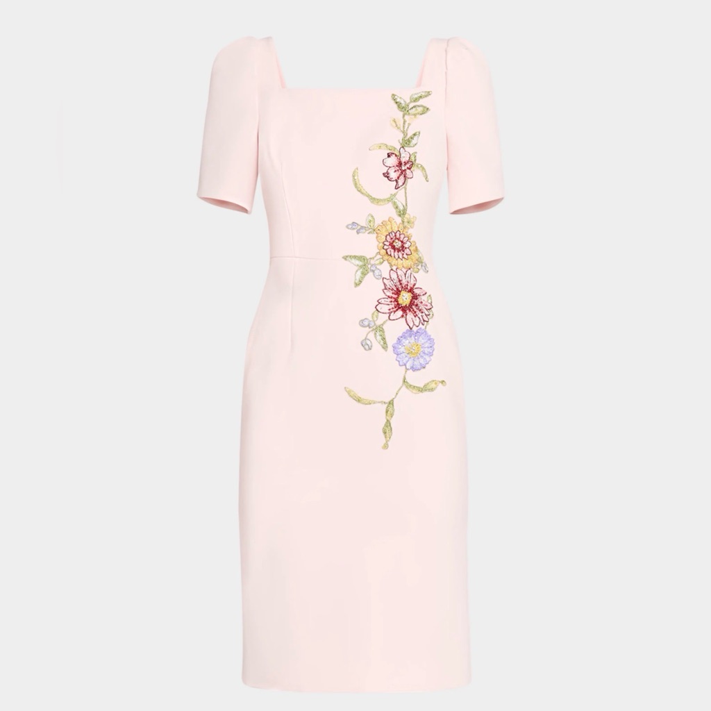 Neiman Marcus *Exclusive* Ricky Freeman For Teri Jon Pink Dress